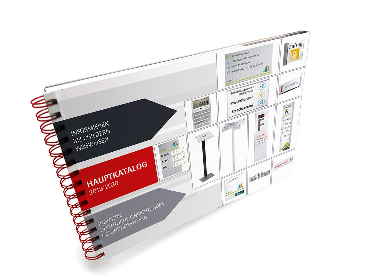 Kostenloser Katalog Leitsysteme Hauptkatalog 2019/2020